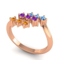 Simple Pave Bypass Pravat Ring