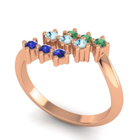 Simple Pave Bypass Pravat Ring