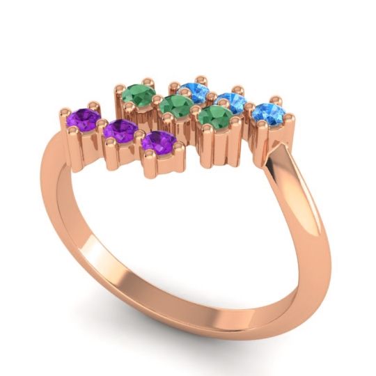 Simple Pave Bypass Pravat Ring