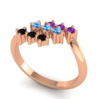 Simple Pave Bypass Pravat Ring