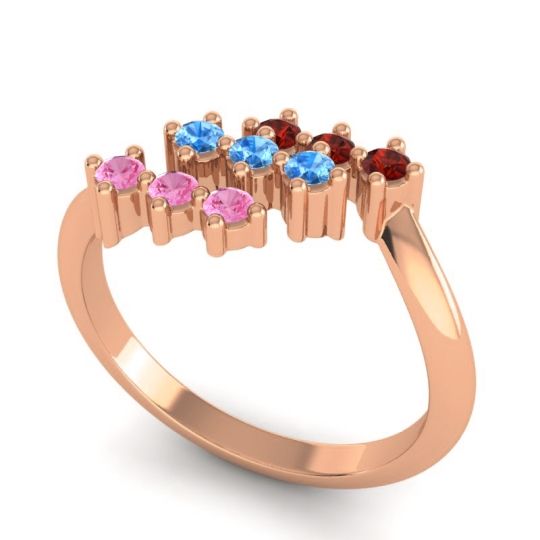 Simple Pave Bypass Pravat Ring