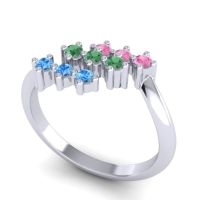 Simple Pave Bypass Pravat Ring