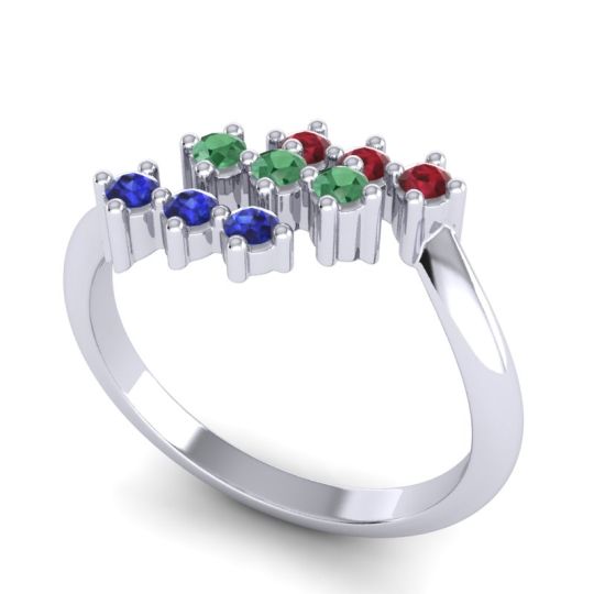 Simple Pave Bypass Pravat Ring
