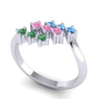 Simple Pave Bypass Pravat Ring