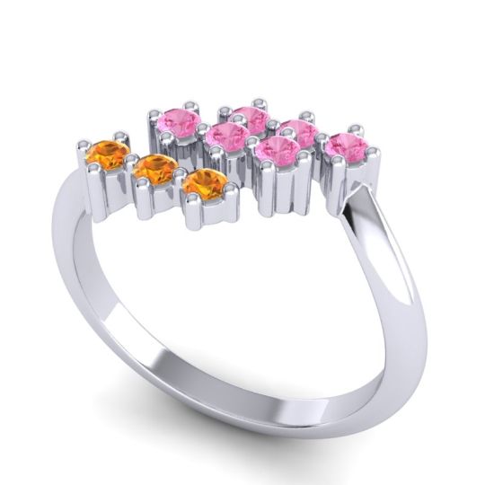 Simple Pave Bypass Pravat Ring