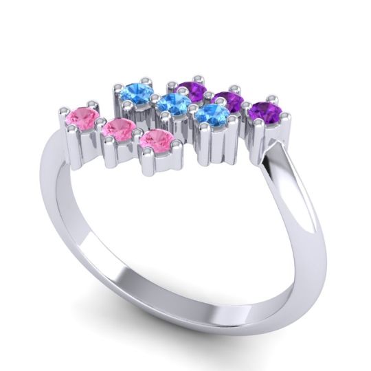 Simple Pave Bypass Pravat Ring