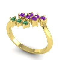 Simple Pave Bypass Pravat Ring