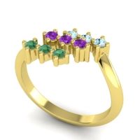 Simple Pave Bypass Pravat Ring