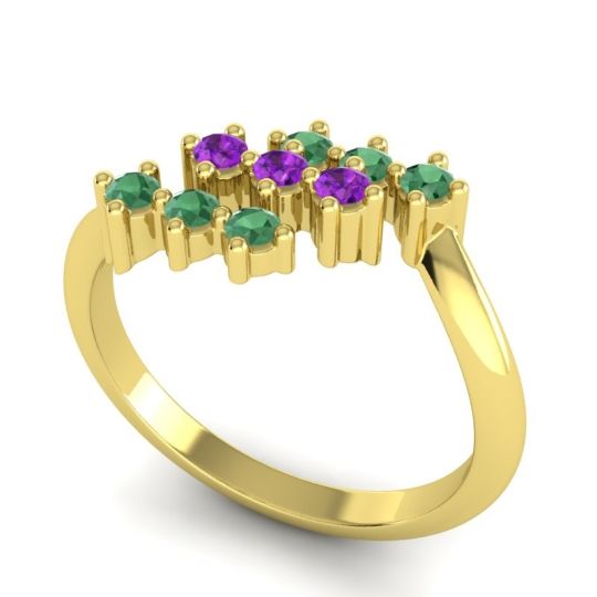 Simple Pave Bypass Pravat Ring