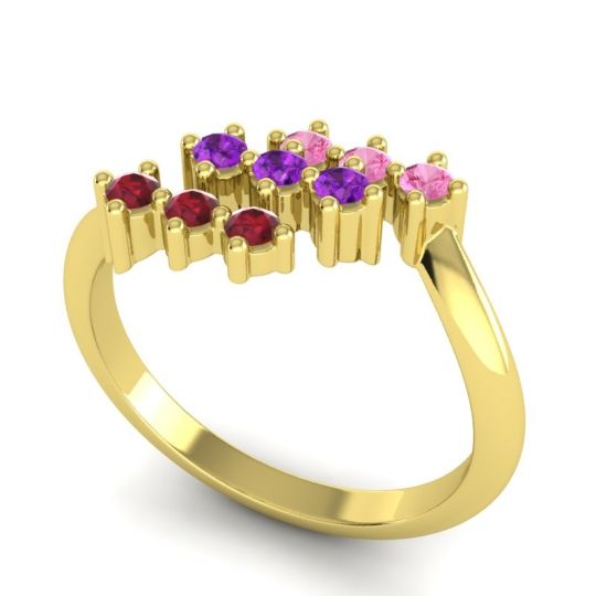 Simple Pave Bypass Pravat Ring