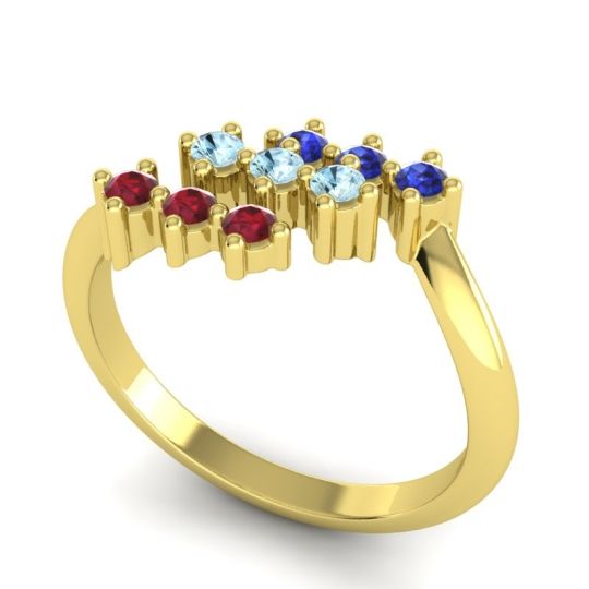 Simple Pave Bypass Pravat Ring