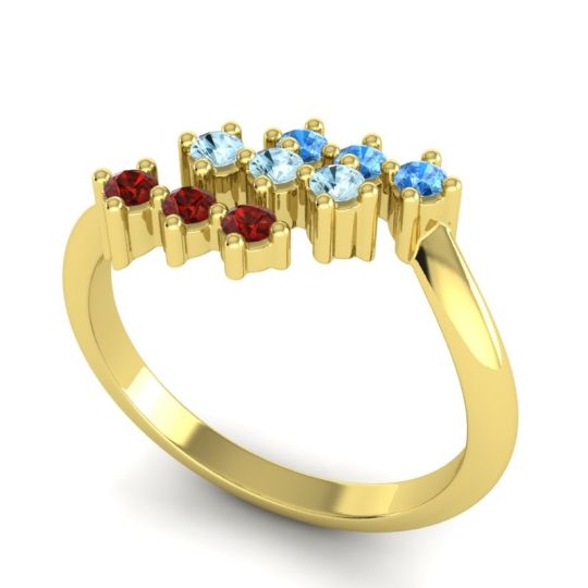 Simple Pave Bypass Pravat Ring