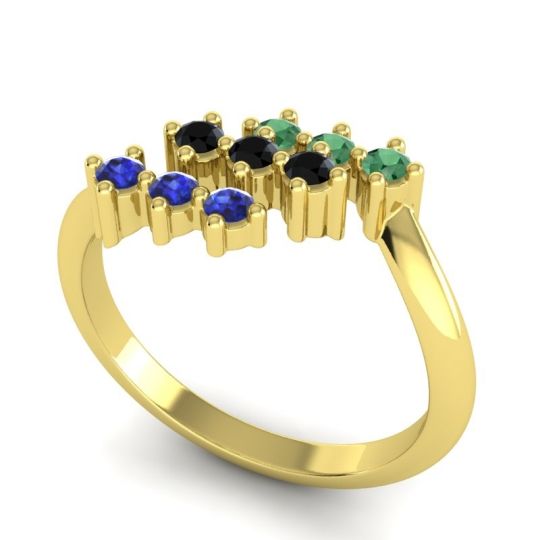 Simple Pave Bypass Pravat Ring