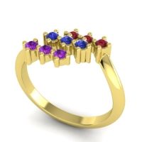 Simple Pave Bypass Pravat Ring
