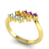 Simple Pave Bypass Pravat Ring
