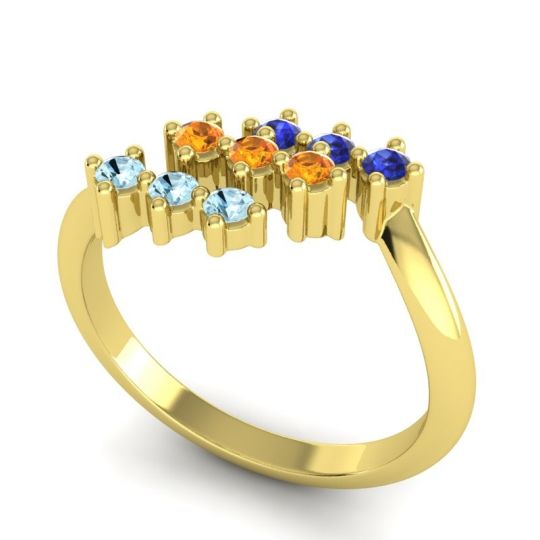 Simple Pave Bypass Pravat Ring