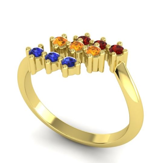 Simple Pave Bypass Pravat Ring