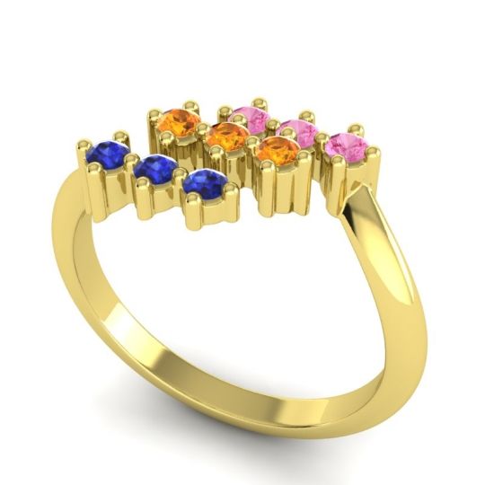 Simple Pave Bypass Pravat Ring