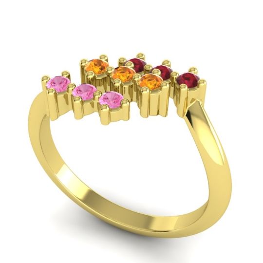 Simple Pave Bypass Pravat Ring