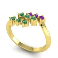 Simple Pave Bypass Pravat Ring
