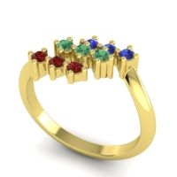 Simple Pave Bypass Pravat Ring