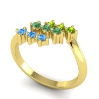 Simple Pave Bypass Pravat Ring