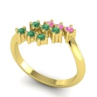 Simple Pave Bypass Pravat Ring