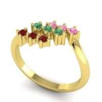 Simple Pave Bypass Pravat Ring