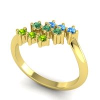 Simple Pave Bypass Pravat Ring