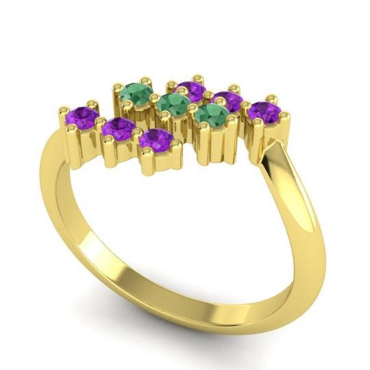 Simple Pave Bypass Pravat Ring