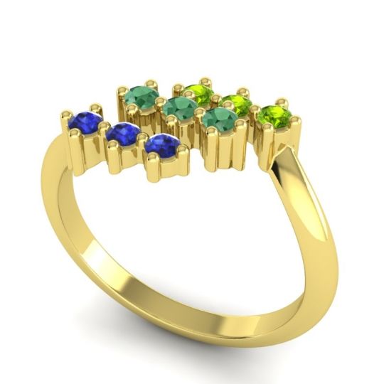 Simple Pave Bypass Pravat Ring