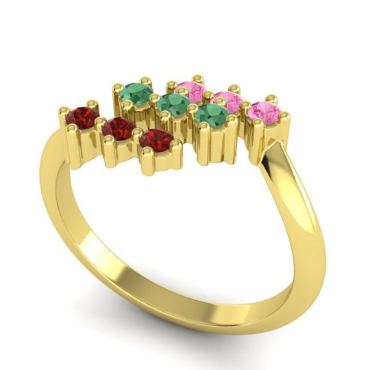 Simple Pave Bypass Pravat Ring