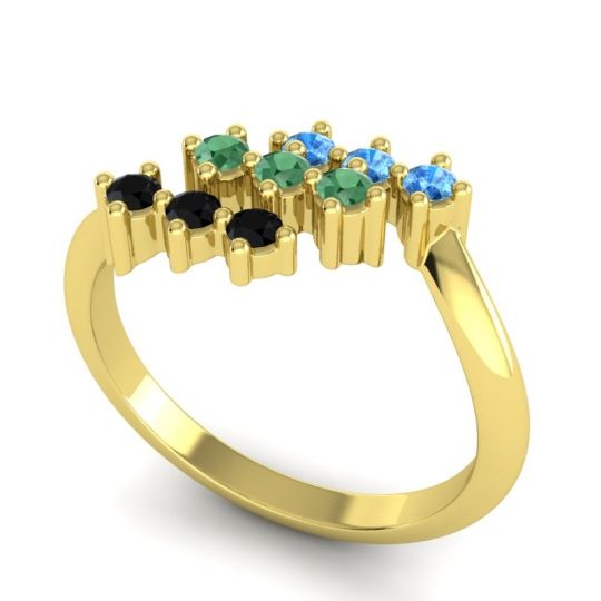 Simple Pave Bypass Pravat Ring