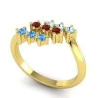 Simple Pave Bypass Pravat Ring