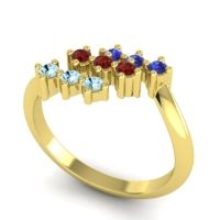 Simple Pave Bypass Pravat Ring