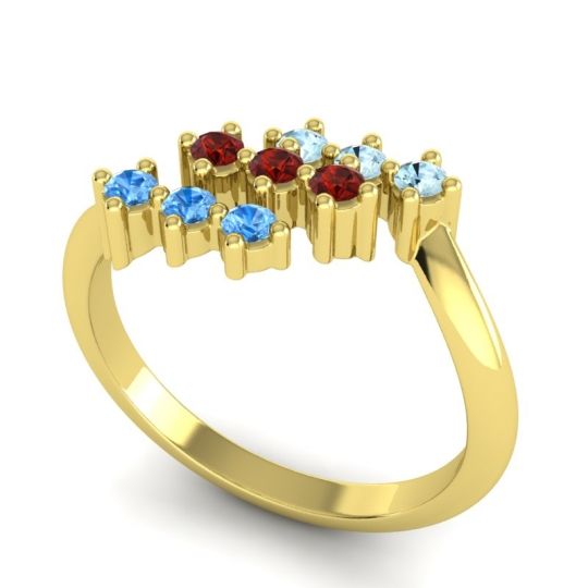 Simple Pave Bypass Pravat Ring