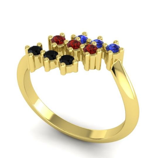 Simple Pave Bypass Pravat Ring