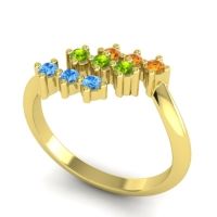 Simple Pave Bypass Pravat Ring