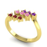 Simple Pave Bypass Pravat Ring