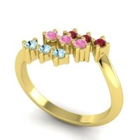 Simple Pave Bypass Pravat Ring