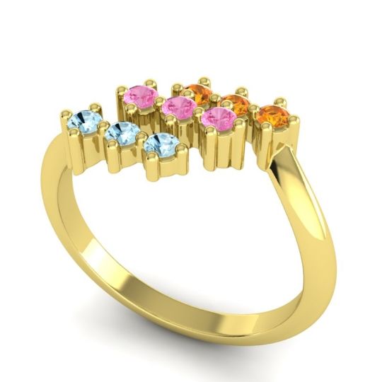 Simple Pave Bypass Pravat Ring