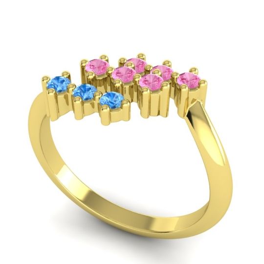 Simple Pave Bypass Pravat Ring