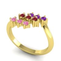 Simple Pave Bypass Pravat Ring