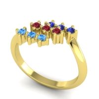 Simple Pave Bypass Pravat Ring