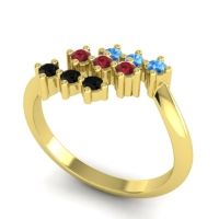 Simple Pave Bypass Pravat Ring