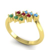 Simple Pave Bypass Pravat Ring