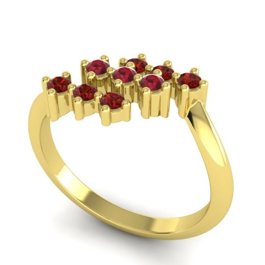 Simple Pave Bypass Pravat Ring