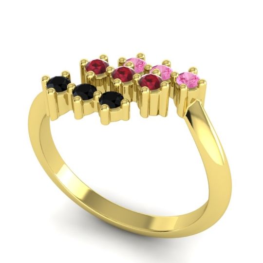 Simple Pave Bypass Pravat Ring