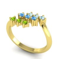 Simple Pave Bypass Pravat Ring