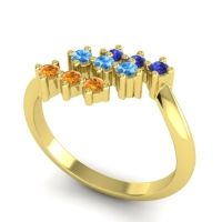 Simple Pave Bypass Pravat Ring